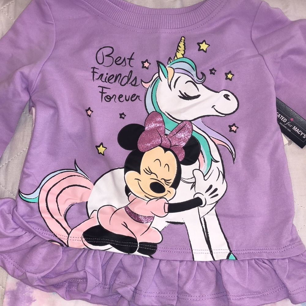 Disney Little Girls BestFriends Minnie Legging Set - Picture 4 of 13